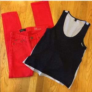 NWOT Linen & Silk Top